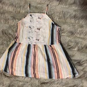 Women’s multicolor spaghetti strap top